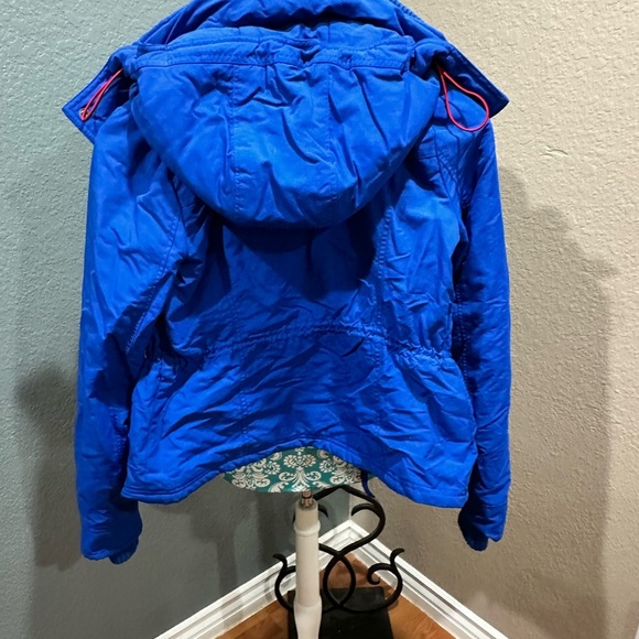 Vintage Y2K Abercrombie & Fitch in trending cobalt Blue Jacket - Picture 4 of 10